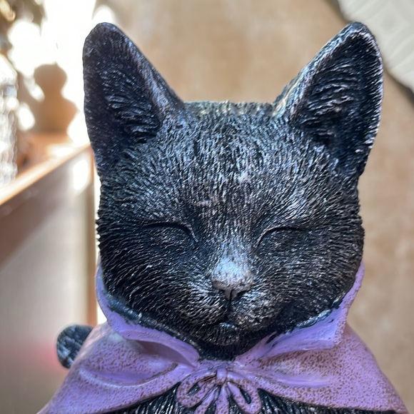 Yoga Namaste Halloween Black Cat - Picture 7 of 9